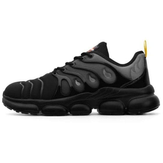 Steel Toe Shoes for Men Women Comfortable Lightweight Work Sneakers for Men Composite Toe Safety Sneakers Men's Slip Resistant Indestructable Construction Safety Shoes