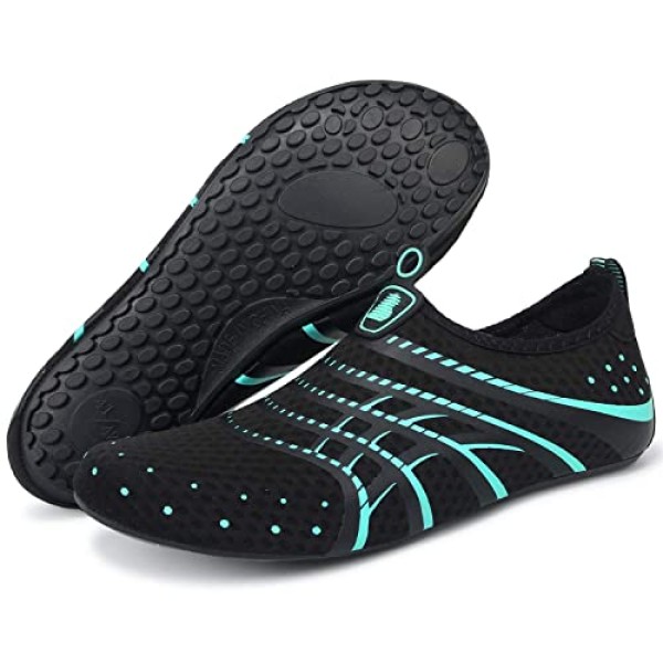 BARERUN Barefoot Quick-Dry Water Sports Shoes Aqua Socks for Swim Beach Pool Surf Yoga for Women Men