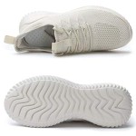 KEEZMZ Womens Ladies Walking Running Shoes Slip On Lightweight Casual Tennis Sneakers Clothes Shoes