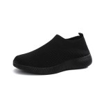 Womens Slip On Sneakers Walking Tennis Shoes Lightweight Breathable Comfortable Gym Workout Athletic Shoes