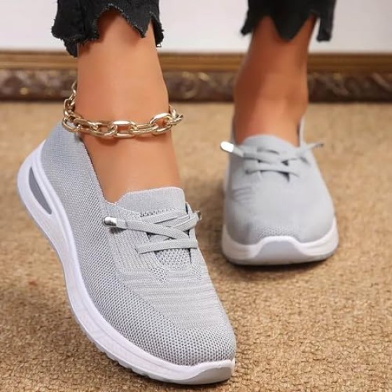 Generic Women Comfy Orthopedic Walking Shoes, 2024 New Orthopedic Women's Breathable Slip On Arch Support Non-Slip Sneakers
