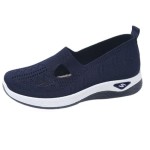 Women's Orthopedic Walking Shoes Breathable Comfortable Diabetic Shoes Soft Knitted Sneakers Arch Support