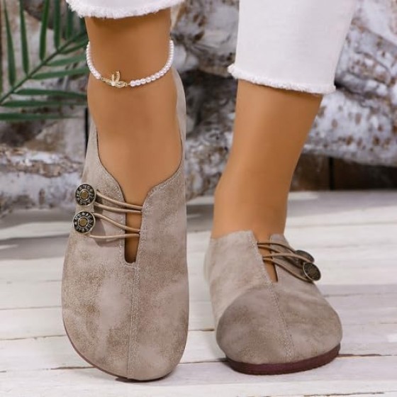 Women's Flats Shoes Round Toe Dressy Ballet Flats Comfortable Womens Dress Shoes Ballerina Flats for Work